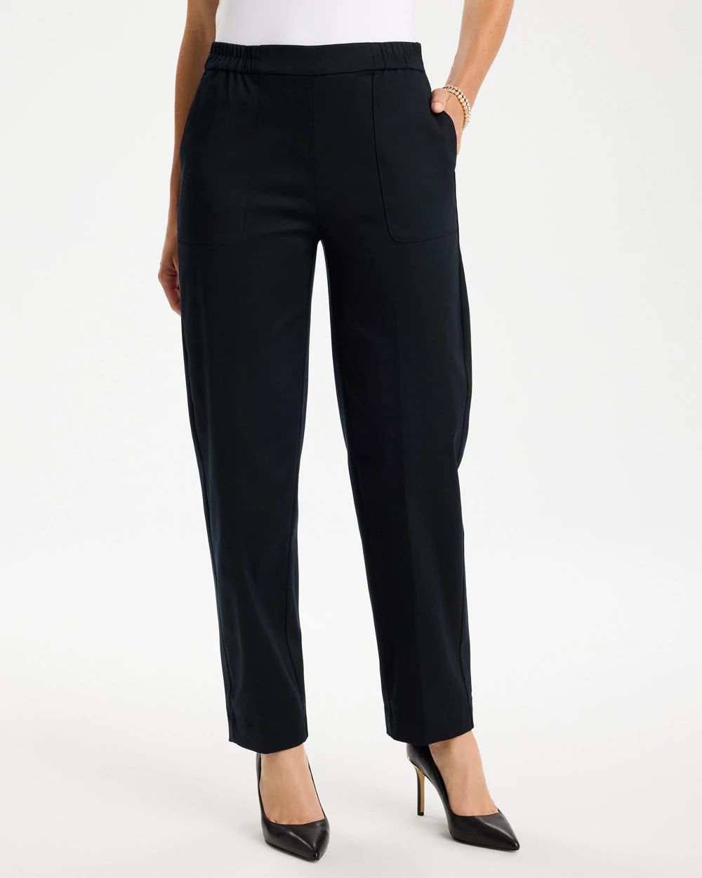 Relaxed Tapered Crop Pants | Chico's